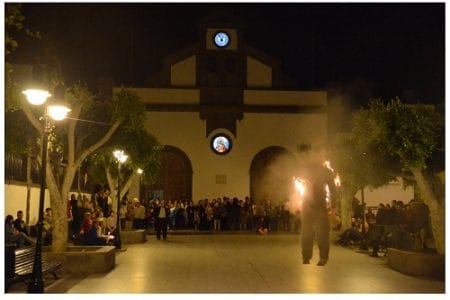 La Quema de Judas, en La Palma La Quema de Judas, en La Palma