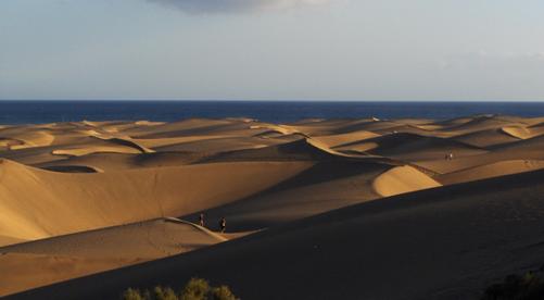 Las dunas de Maspalomas y sus playas