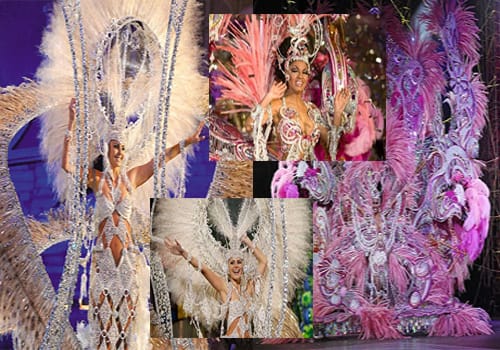 Las Reinas del Carnaval en Tenerife y Gran Canaria
