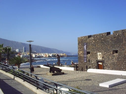 El Castillo de San Felipe en el Puerto de la Cruz
