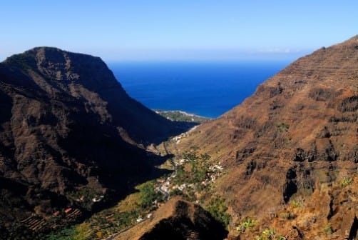 Valle Gran Rey, paraiso natural en La Gomera Valle Gran Rey, paraiso natural en La Gomera