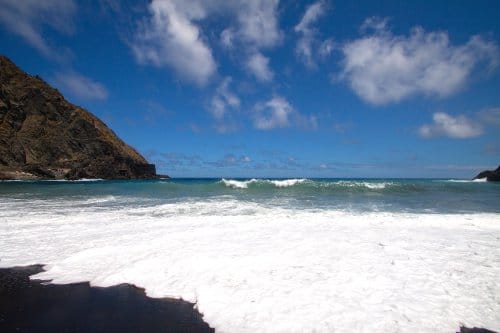 Las tranquilas playas de Vallehermoso Las tranquilas playas de Vallehermoso