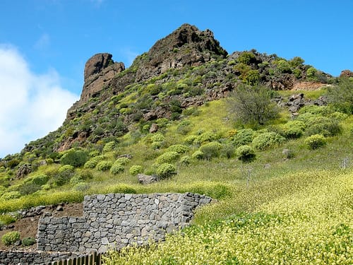 El Roque Bentayga, en Tejeda El Roque Bentayga, en Tejeda