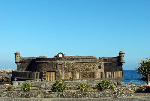El Castillo de San Juan Bautista en Tenerife