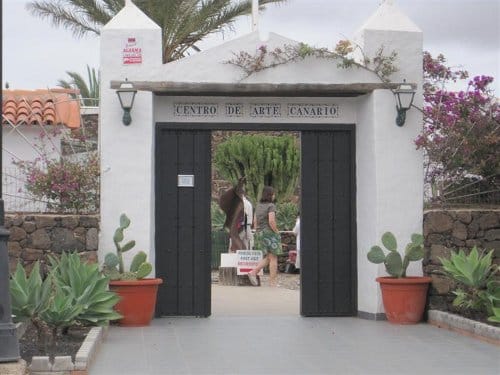 Centro de Arte Canario, en La Oliva Centro de Arte Canario, en La Oliva