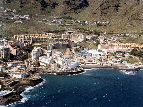 La Playa de las Caletillas en Tenerife La Playa de las Caletillas en Tenerife