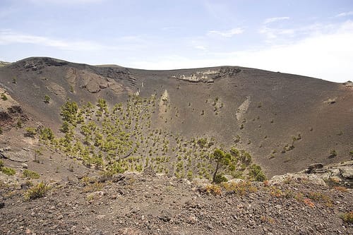 El Volcán de San Antonio en la Palma El Volcán de San Antonio en la Palma